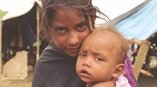 02/05/2014 Barbastro abre hoy sus puertas a la solidaridad recordando a los niños de la India.