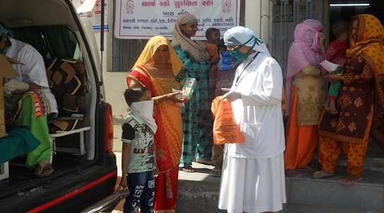 11/10/2024 Alimentación y salud para los niños y madres jóvenes vulnerables de Sanand