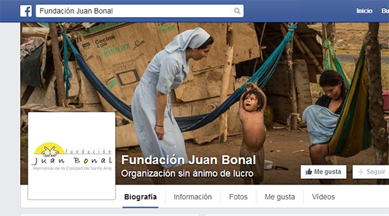 27/02/2015 Fundación Juan Bonal incrementa progresivamente su presencia en Facebook.