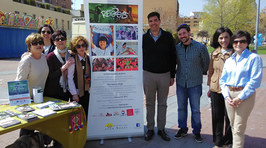 15/04/2015 La Delegación Navarra de Fundación Juan Bonal participa en la Segunda Jornada de Sensibilización de las ONG’s 2015 en Tudela.