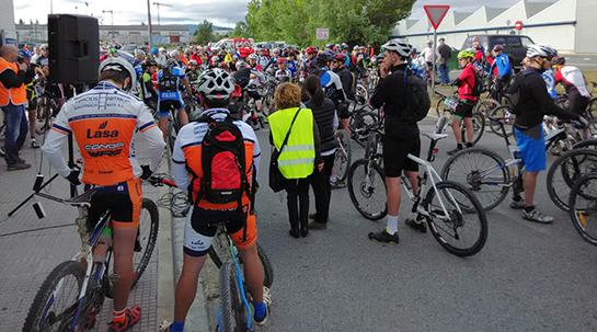 20/05/2015 120 valientes completaron el “Reto Javier 2015” propuesto por Fundación Juan Bonal Navarra.